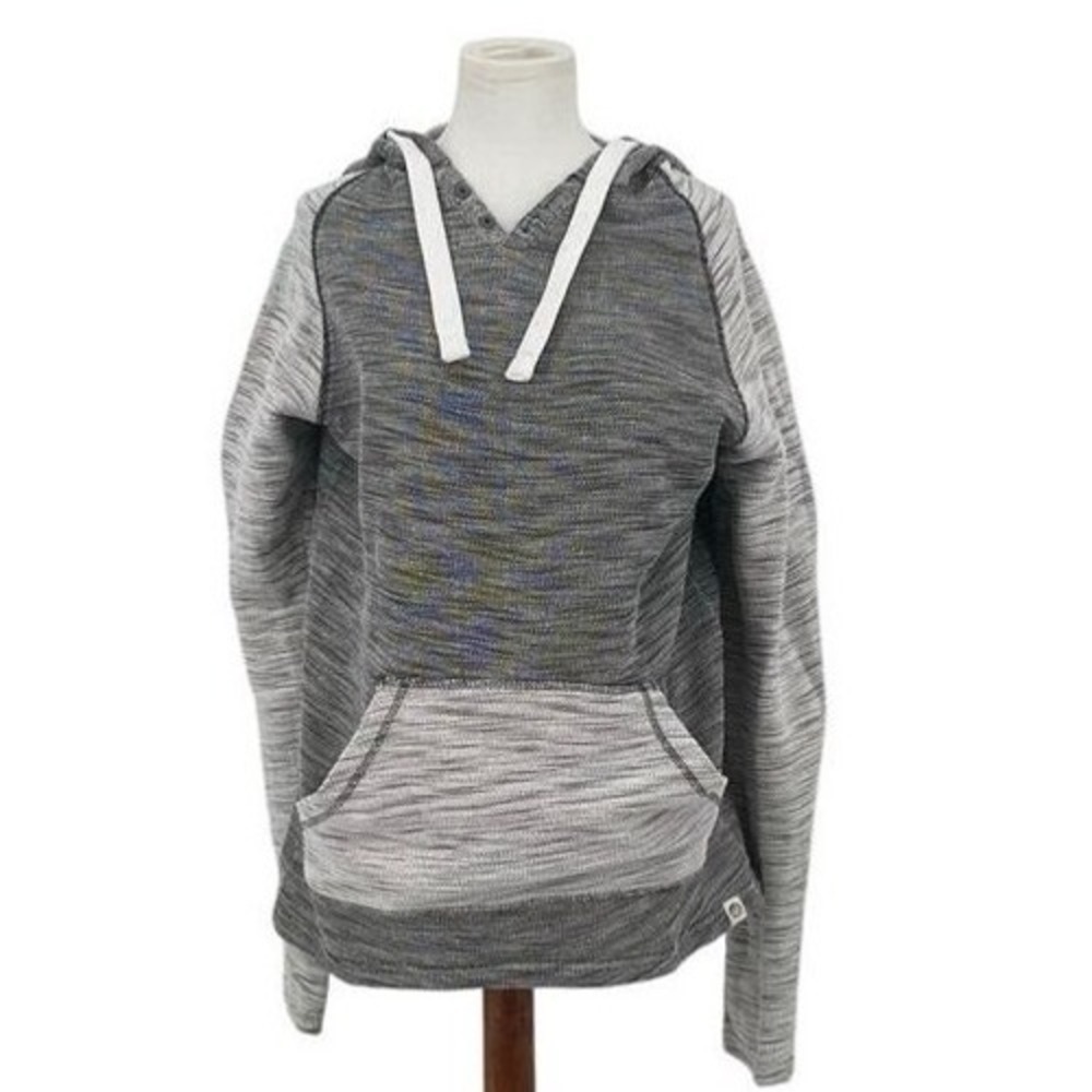 Free Planet Gray Heathered Hoodie Vintage Grunge Y2K Size XL‎